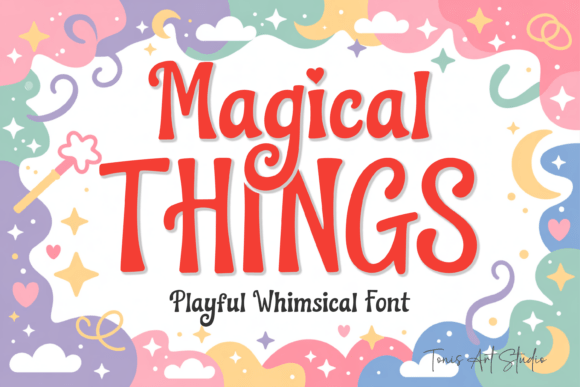Bring Stories to Life with Magical Things Font