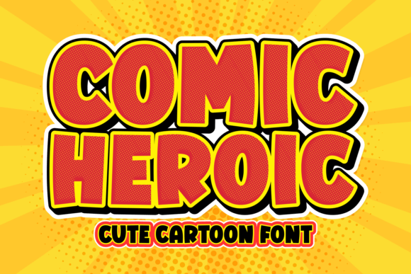 Comic Heroic: A Modern Take on the Bold Display Typeface