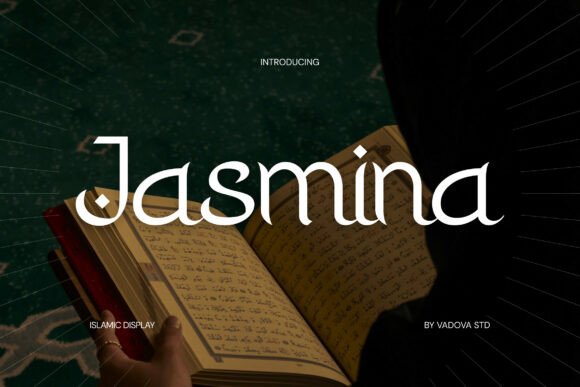 Jasmina: A Font Where Spirituality Meets Modern Elegance