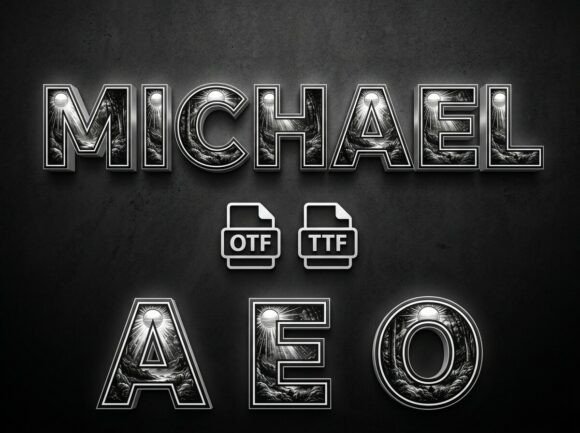 Michael: A Font That Commands Attention