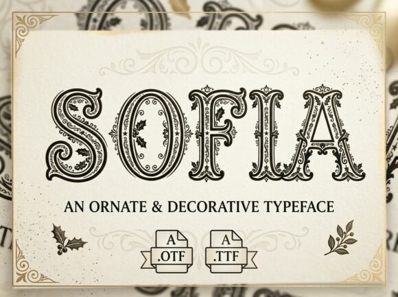 Sofia: A Display Font That Commands Attention