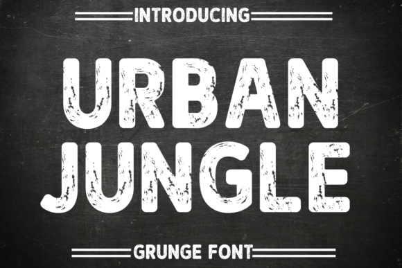 Urban Jungle: The Raw Power of Street-Inspired Typography