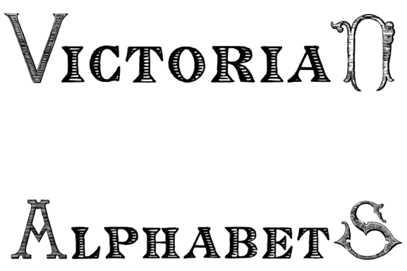 Victorian Alphabets: A Bold Display Font for Impact