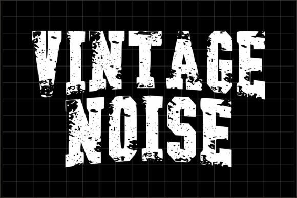 Vintage Noise: The Distressed Font for Authentic Design
